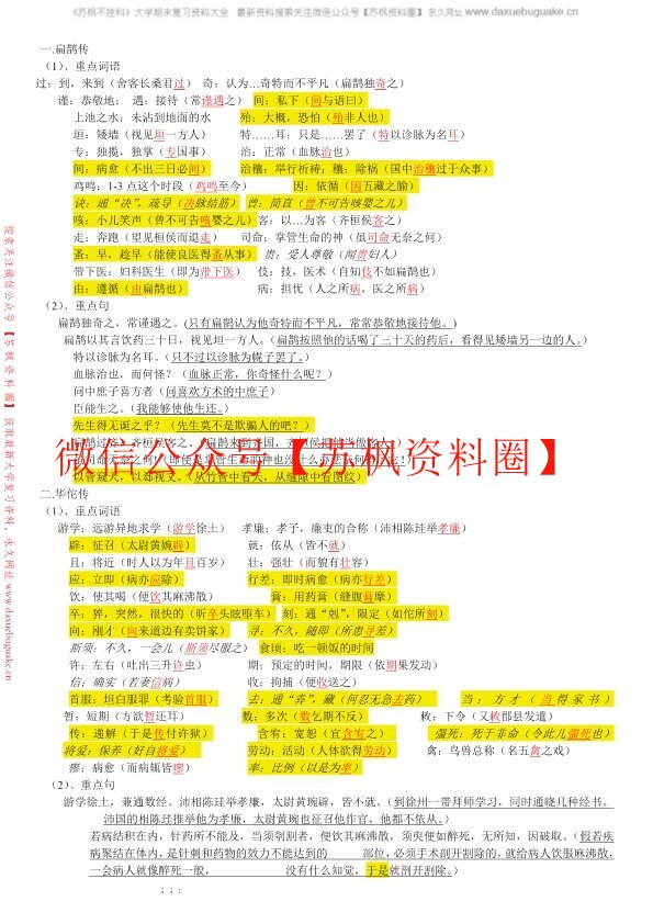 医古文